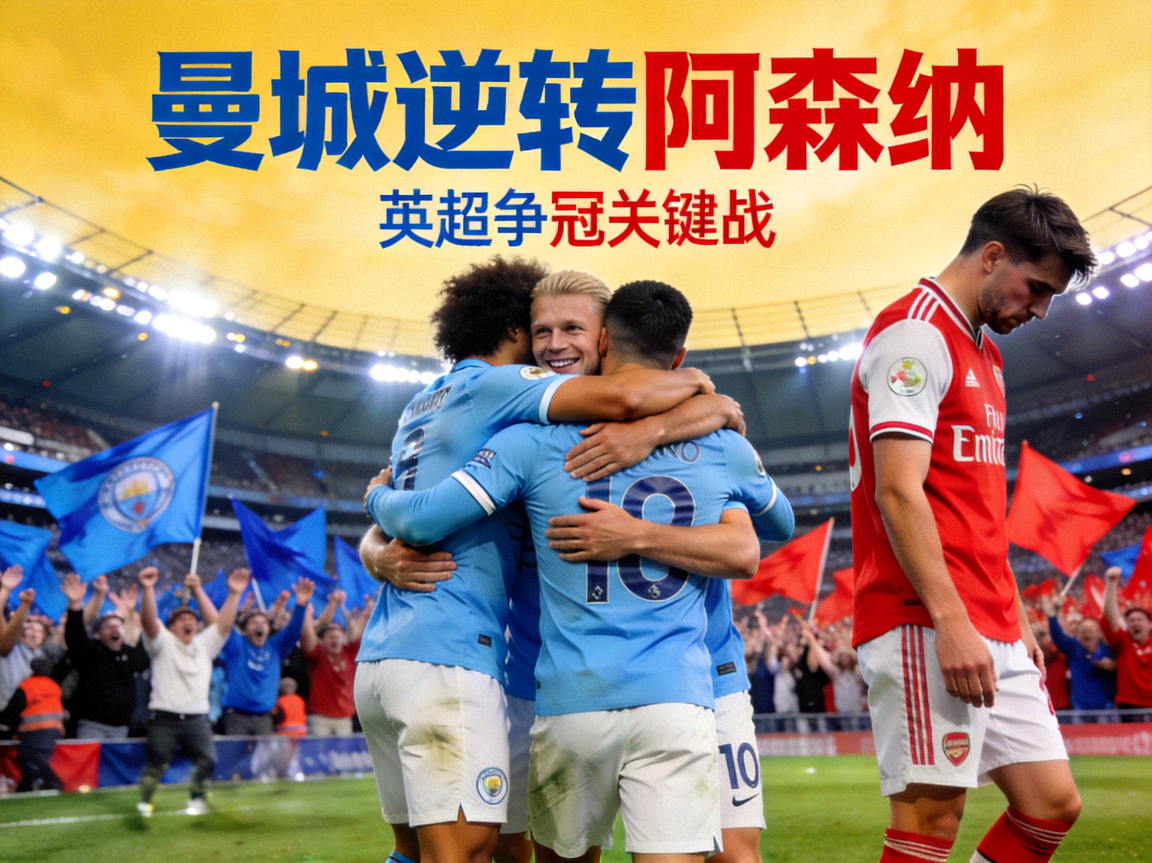 曼城逆转阿森纳 英超争冠关键战